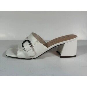 Unisa Open Toe Sandal Block Heel w Buckle 8